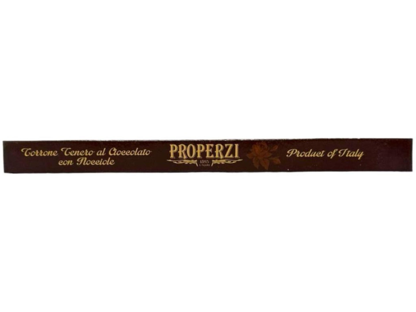 Properzi Italian Soft Nougat Candy With Chocolate And Hazelnut 200g 2 Pack Total 400g