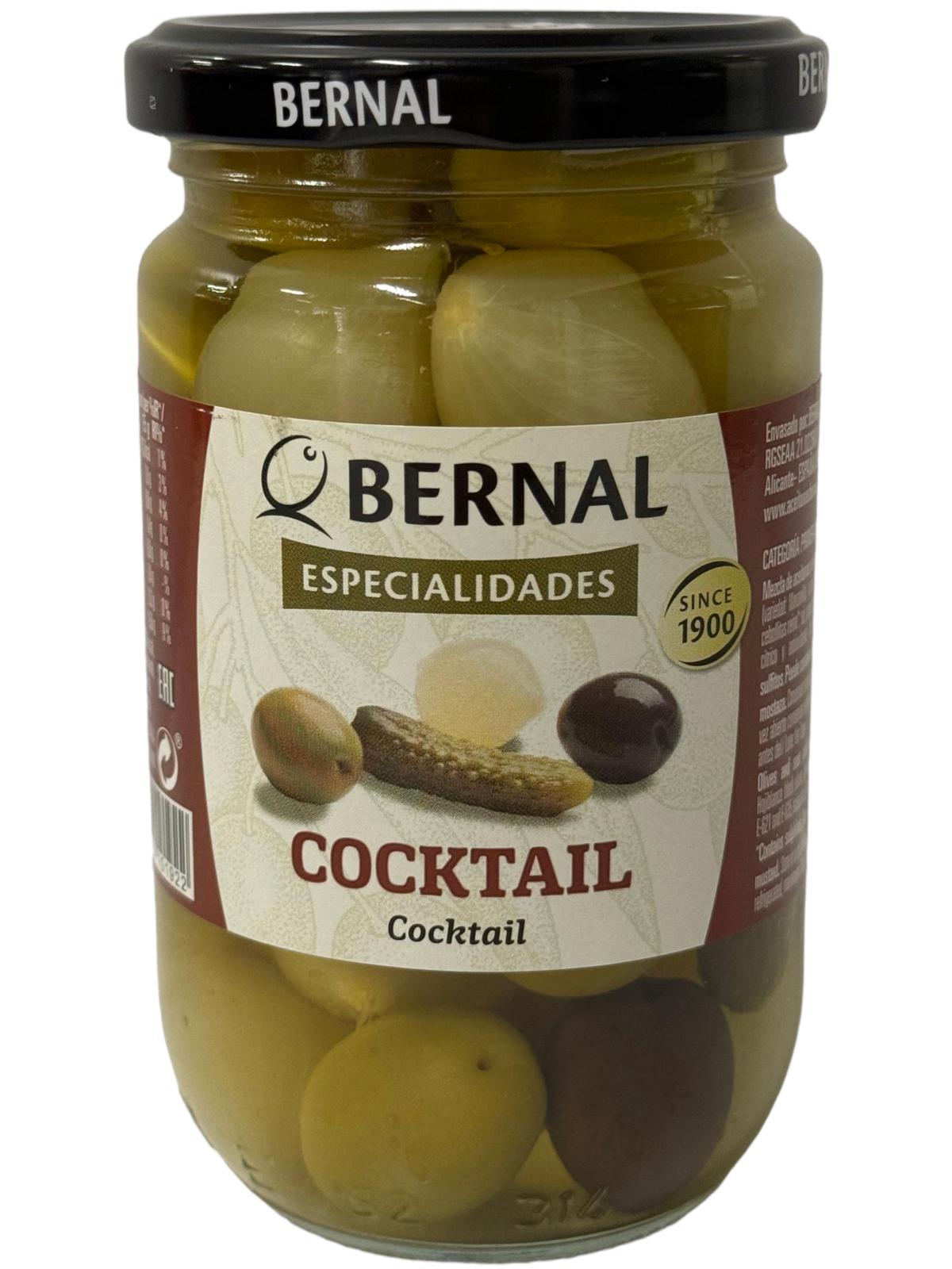 Bernal Especialidades Spanish Olives Cocktail 300g