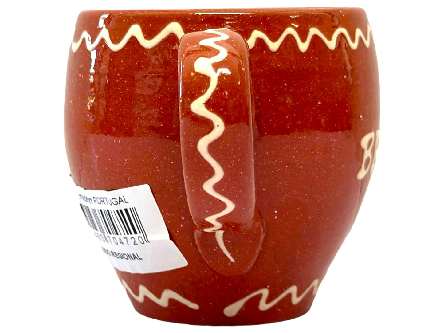Edgar Picas Copo Redondo Regional Bebe Daqui Amigo Terracotta Oval Mug 8.5cm x 9cm