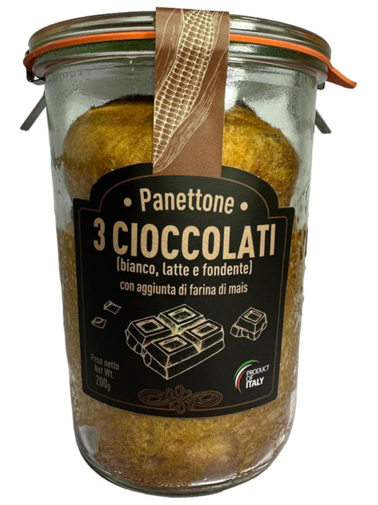 Cordero Panettone 3 Cioccolatti Italian Cake Triple Chocolate 200g