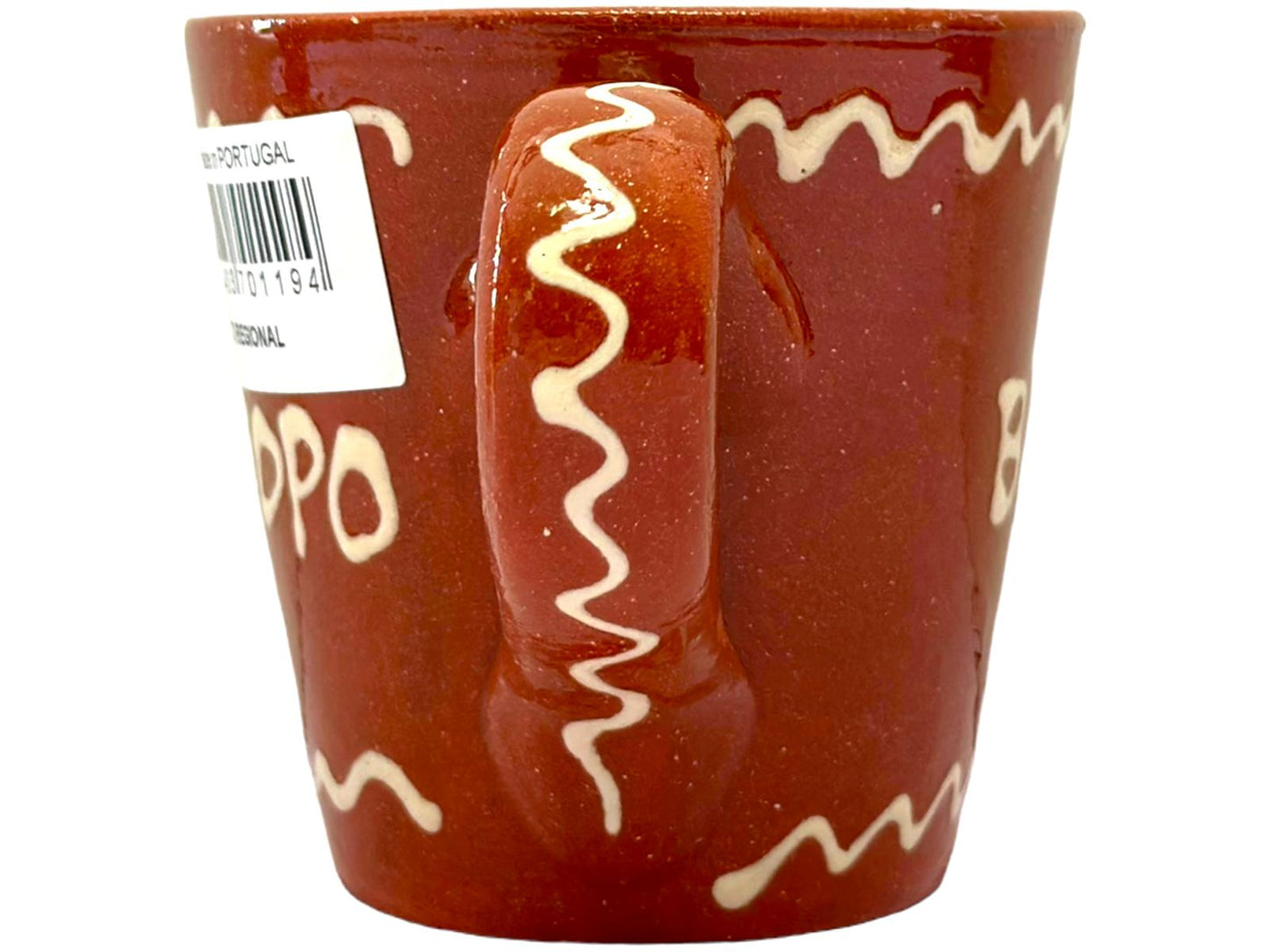 Edgar Picas Copo Direito Bebe Mais Um Copo Portuguese Terracotta Mug 8.5cm x 9cm