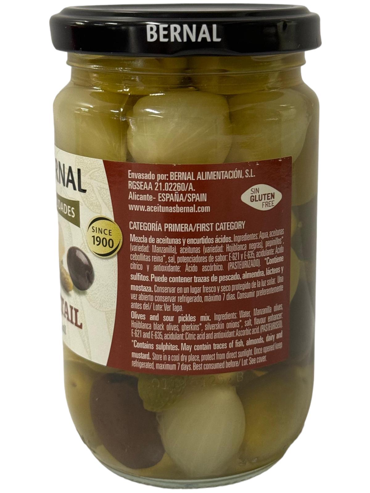 Bernal Especialidades Spanish Olives Cocktail 300g
