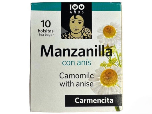 Carmencita Camomile With Anise Tea 10x bags 13g