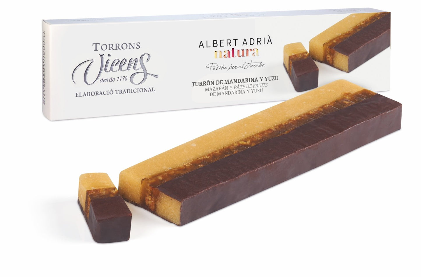 Vicens Mandarin and Yuzu Nougat 300g