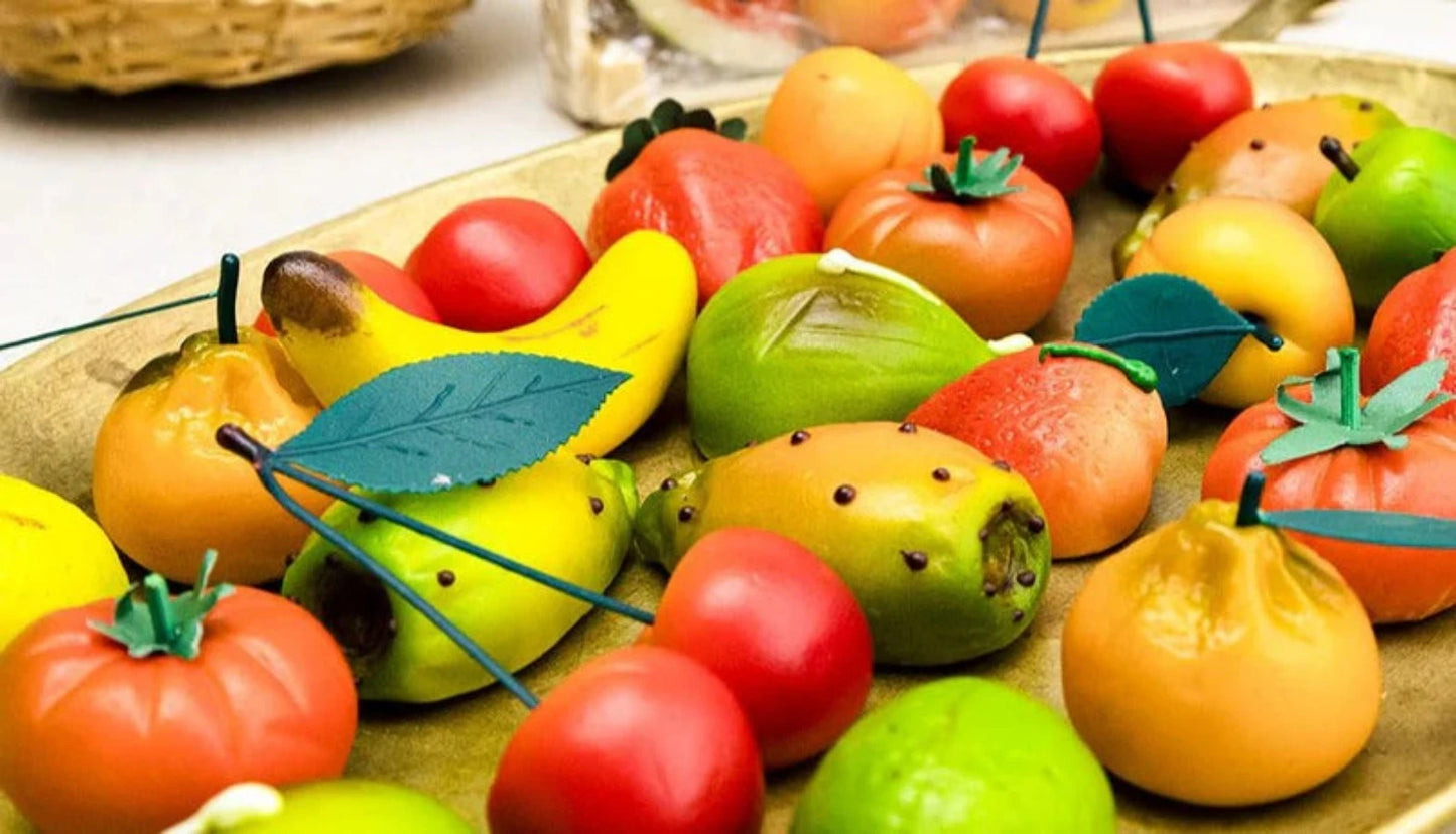 Pennisi Espositore Frutta Di Marzapane Display Box Italian Marzipan Fruit 1.5kg (Best Before 31-01-2025)