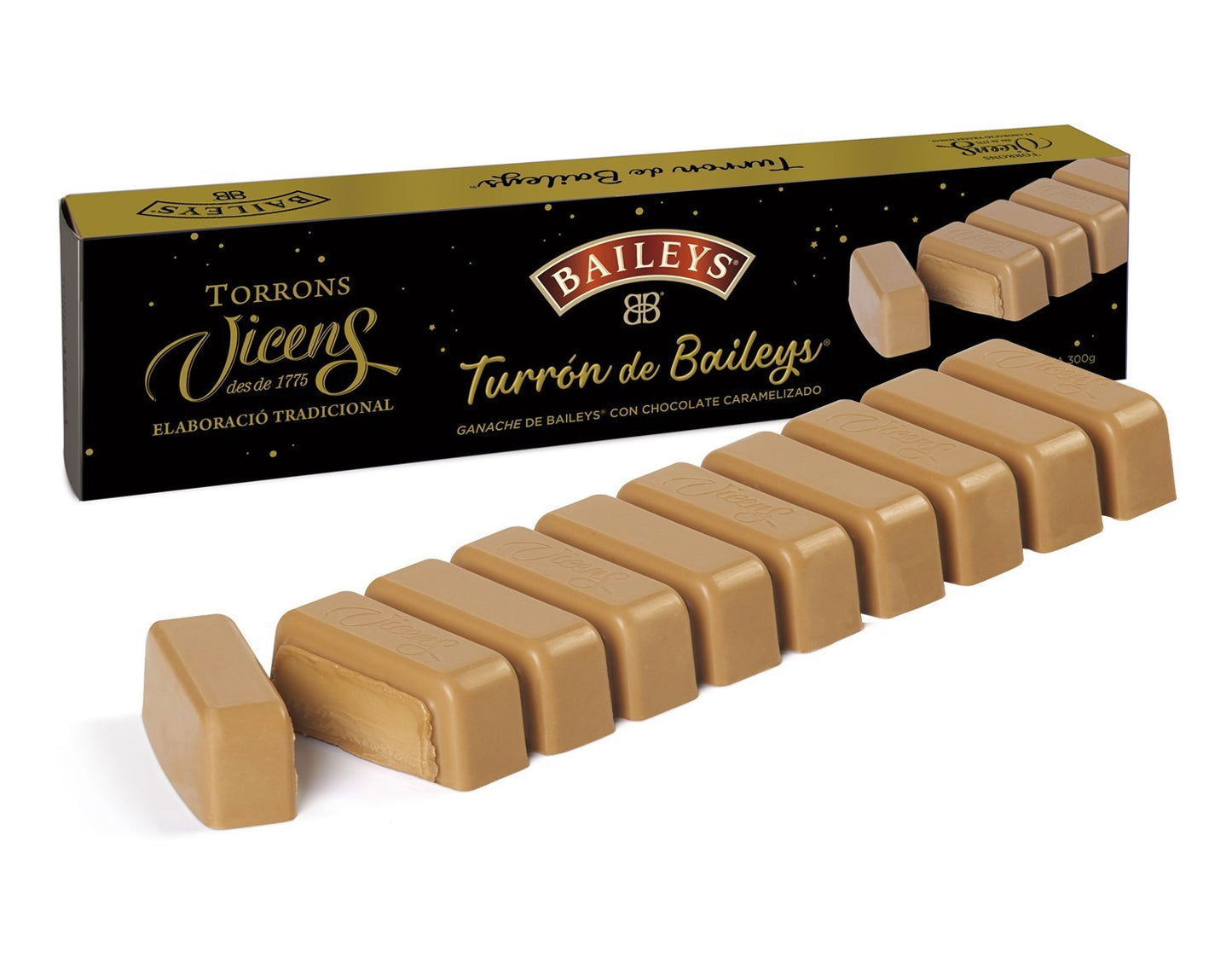 Vicens Turron de Baileys Nougat 300g (Best Before 01-03-2026)