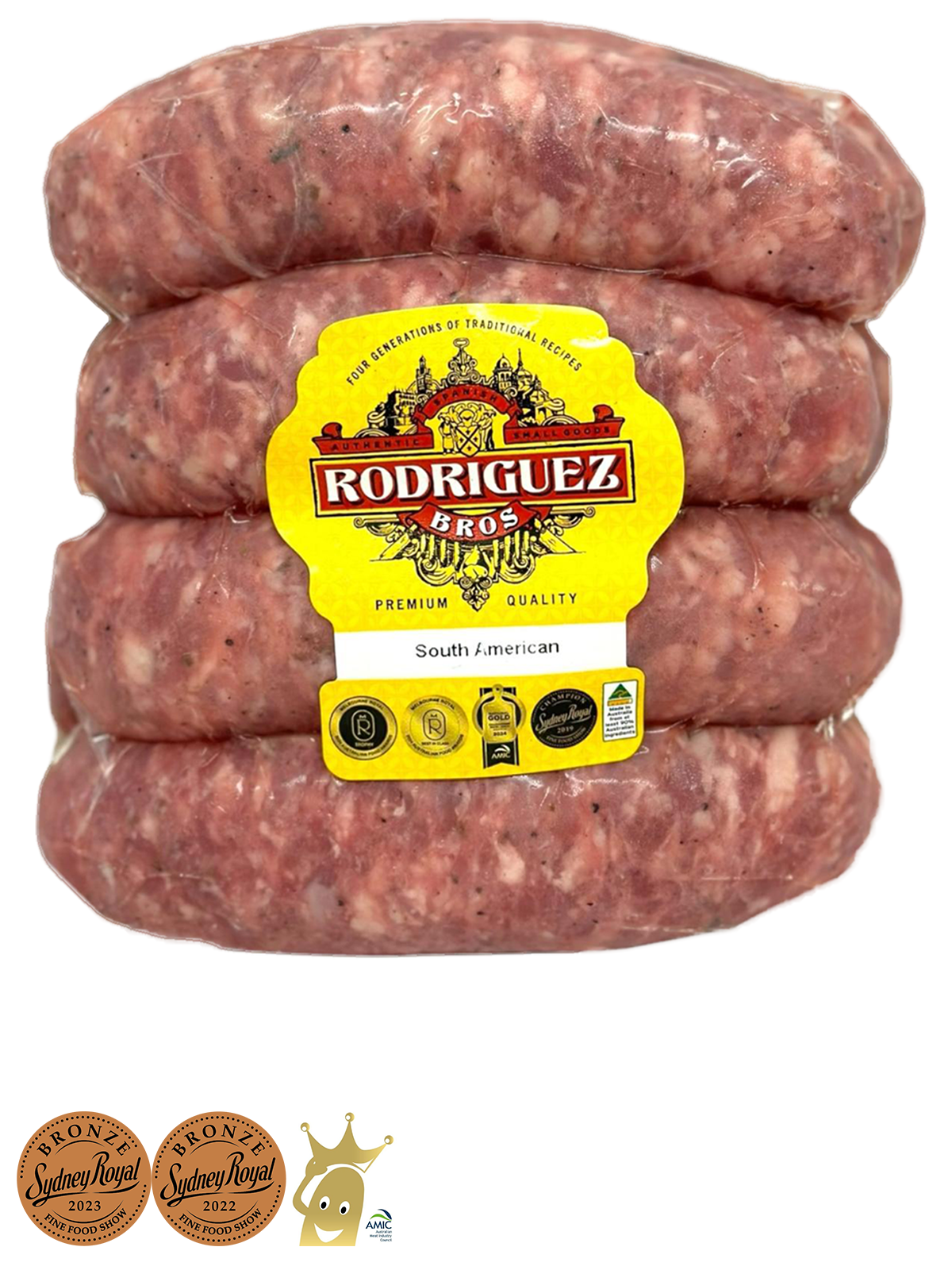 HOT Parrillero South American Chorizo Random weight approx. 1kg packet 8 pieces regular price $18.00 AUD. You are guaranteed to receive at least 950g of product, equivalent price of $18.95 per kg.