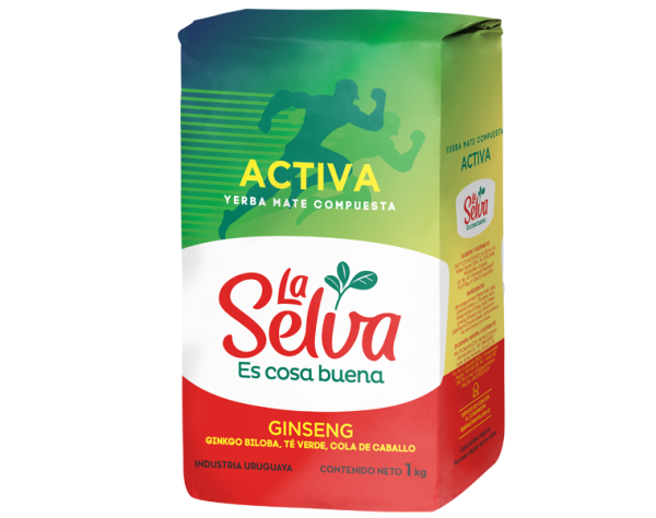 La Selva Activa Yerba Mate 1kg
