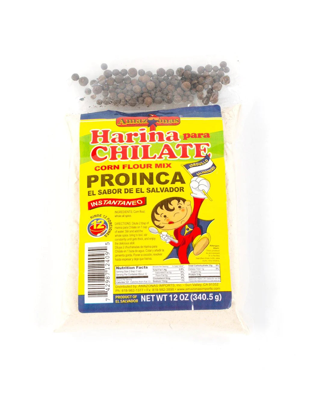 Amazonas Harina Para chilate 340.5g