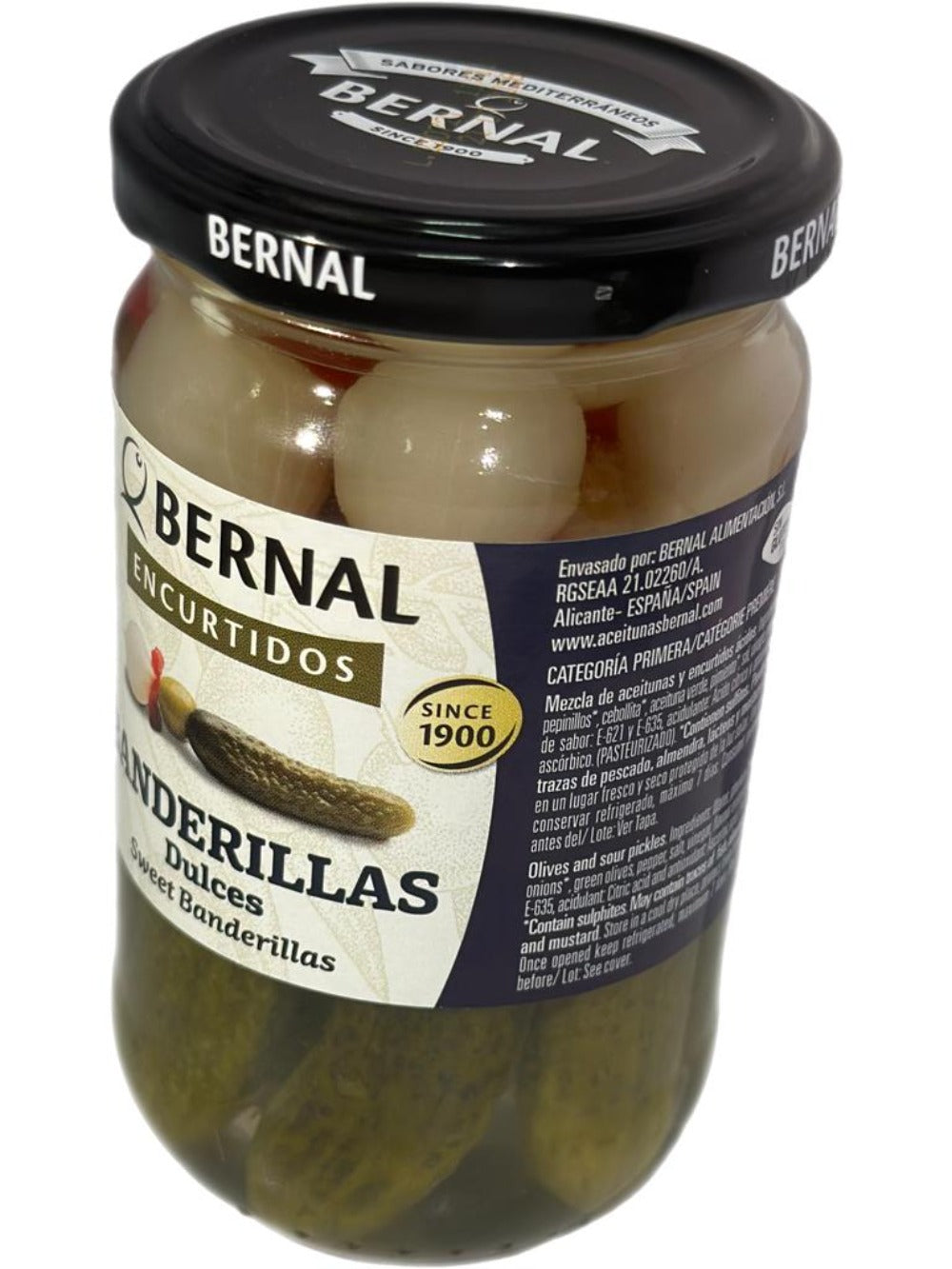 Bernal Encurtidos Banderillas Dulces Sweet Banderillas 300g (Best Before 03-05-2027)