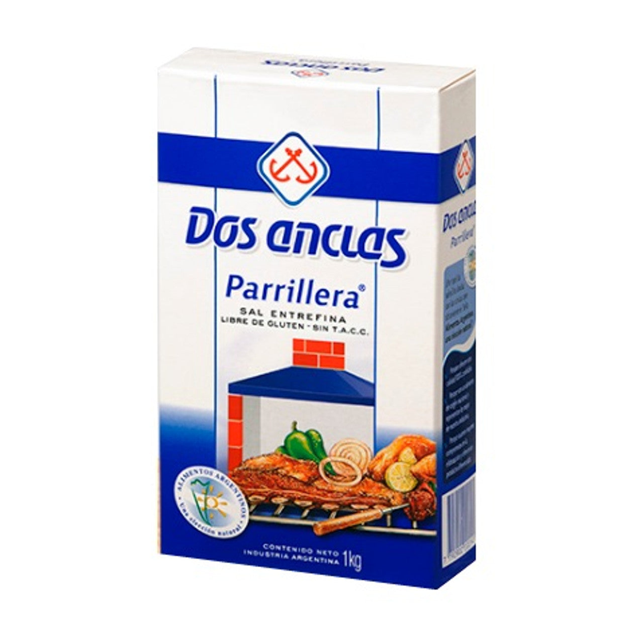 Dos Anclas Parrillera Sal Entrefina Salt 500g
