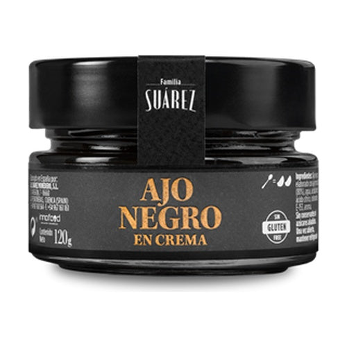 Familia Suarez Ajo Negro en Crema Spanish Black Garlic Cream 120g