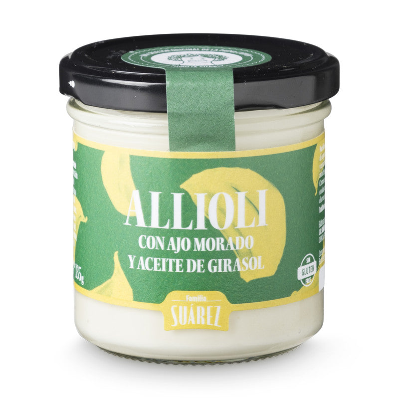 Familia Suarez Allioli With Purple Garlic and Sunflower Oil 135g