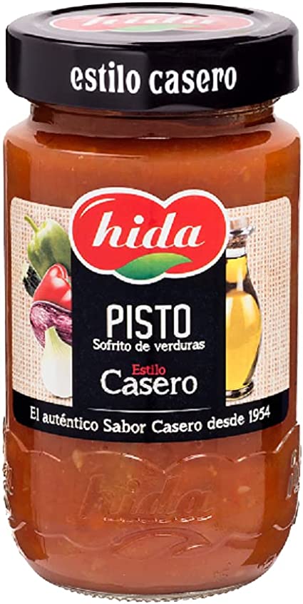 Hida Pisto Sofrito de Verduras Estilo Casero Vegetable Ratatouille 350g