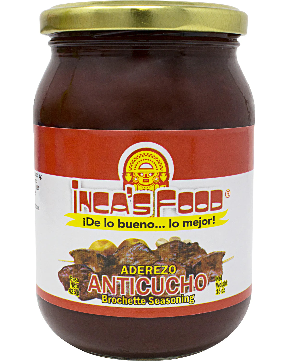 Incas Food Aderezo Antichuto 425g