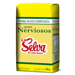 La Selva Para Nerviosos Yerba Mate 1kg (Best Before 21-10-2026)