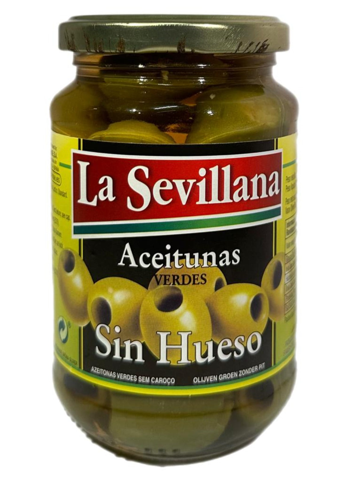 La Sevillana Aceitunas Verdes Sin Hueso 350g