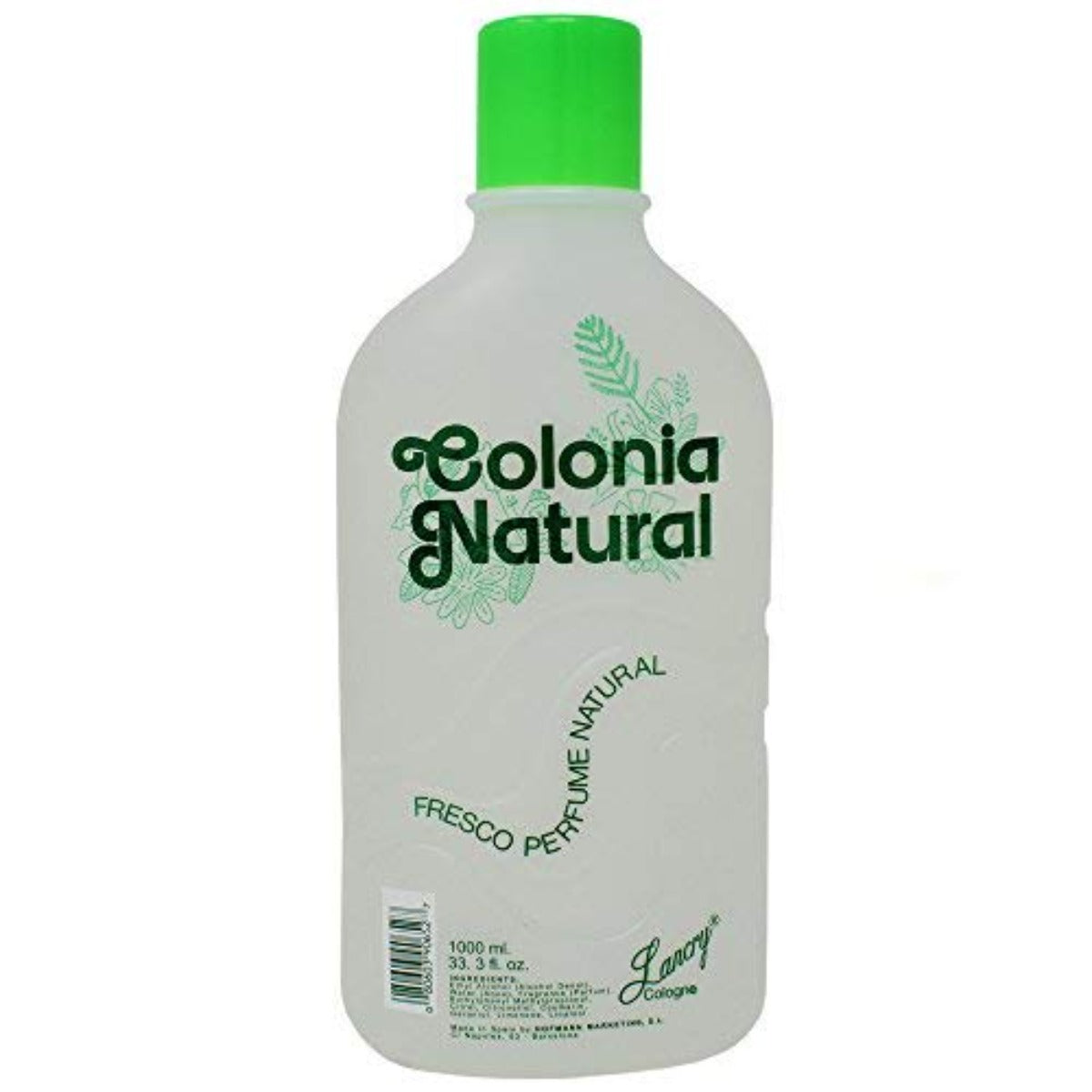 Lancry Colonia Natural Spanish Cologne 1000ml
