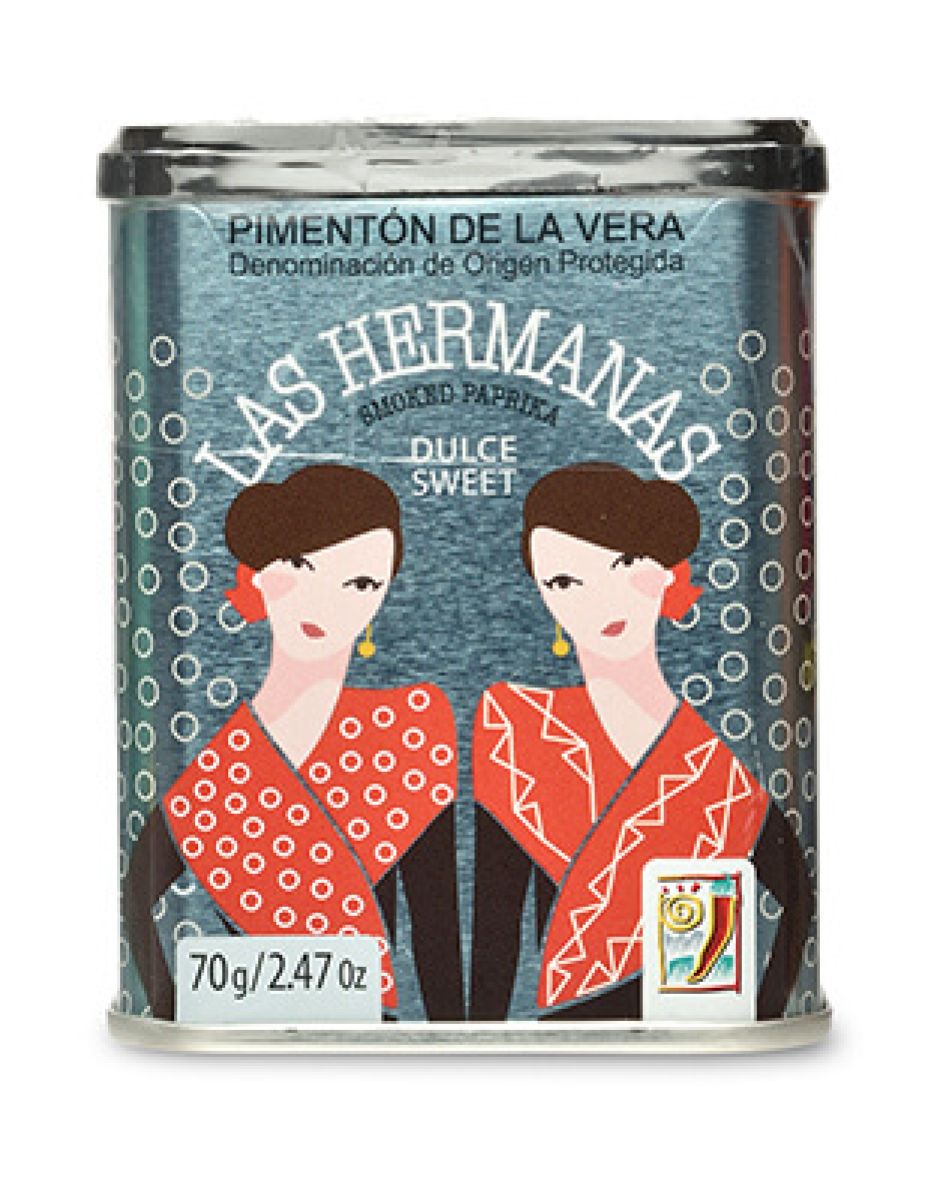 Las Hermanas Pimenton de La Vera Dulce Sweet Paprika 70g
