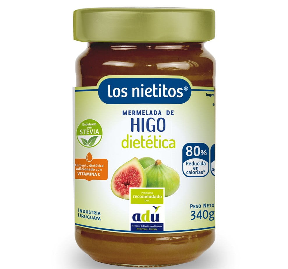 Los Nietitos Diet Mermelada de Higo 340g