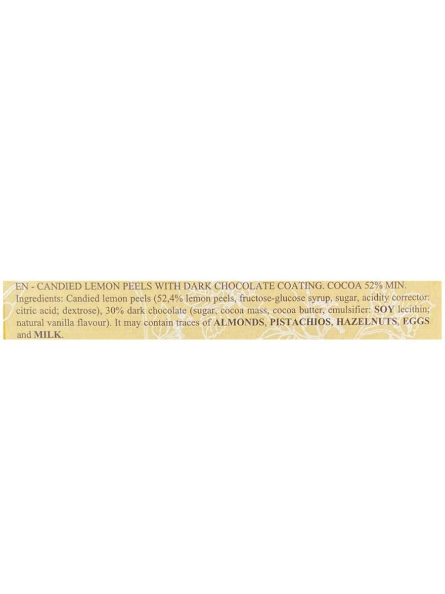Marie Ange di Costa Italian Flower Fairy Chocolate Coated Candied Lemon Rind 150g