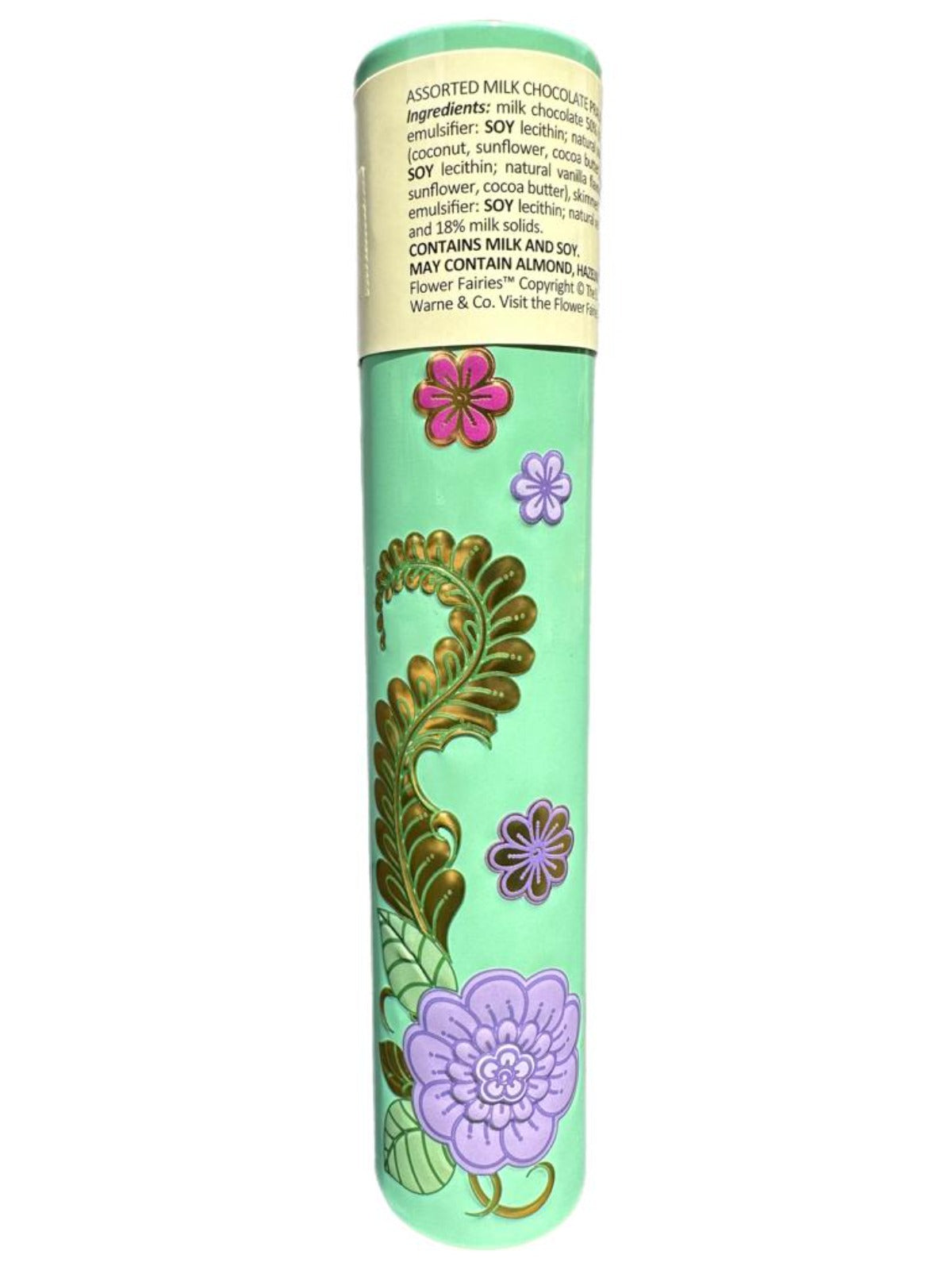 Marie Ange di Costa Flower Fairy Italian Praline Chocolates--Diary in Lime 140g