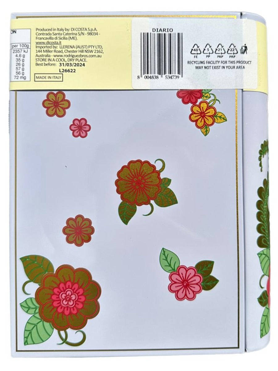 Marie Ange di Costa Italian Flower Fairy Italian Praline Chocolates--Diary in Snow 140g