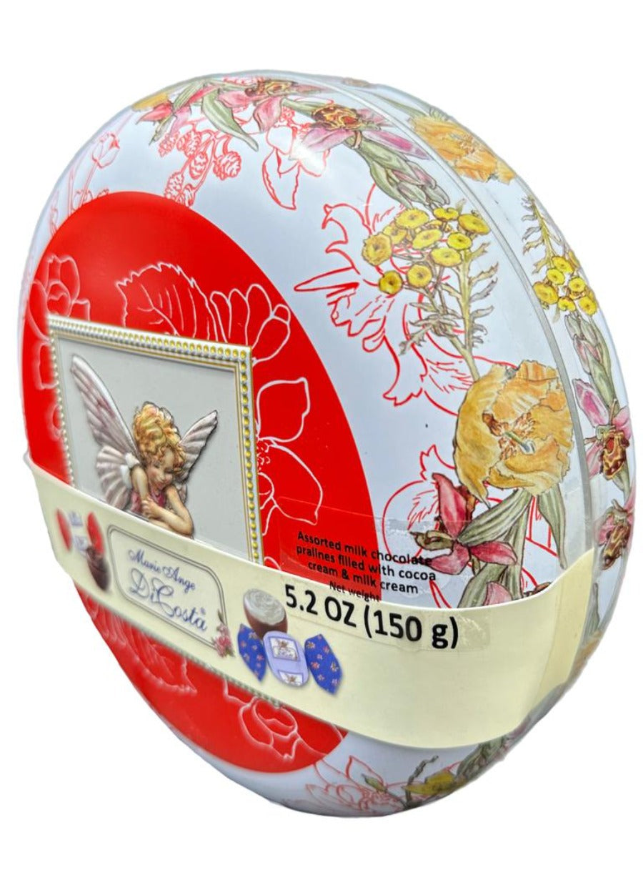 Marie Ange di Costa Flower Fairy Italian Praline Chocolates--Globe in Red 140g