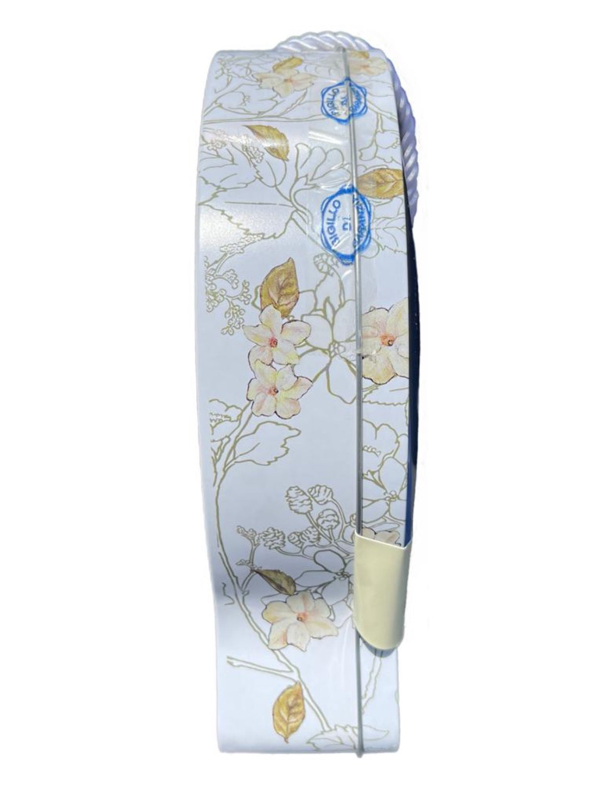 Marie Ange di Costa Italian Flower Fairy Circular Tin in Snow with Praline Chocolates 250g
