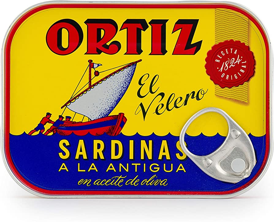 IN STORE ONLY - Ortiz el Velero Sardinas a la Antigua en Aceite de Oliva 140g (Best Before 01-12-2031)