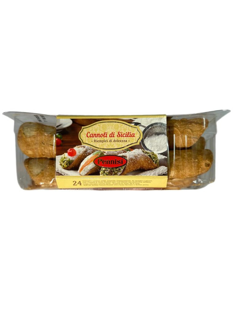 Pennisi Cannoli di Sicilia Small Cannoli Shells 250g