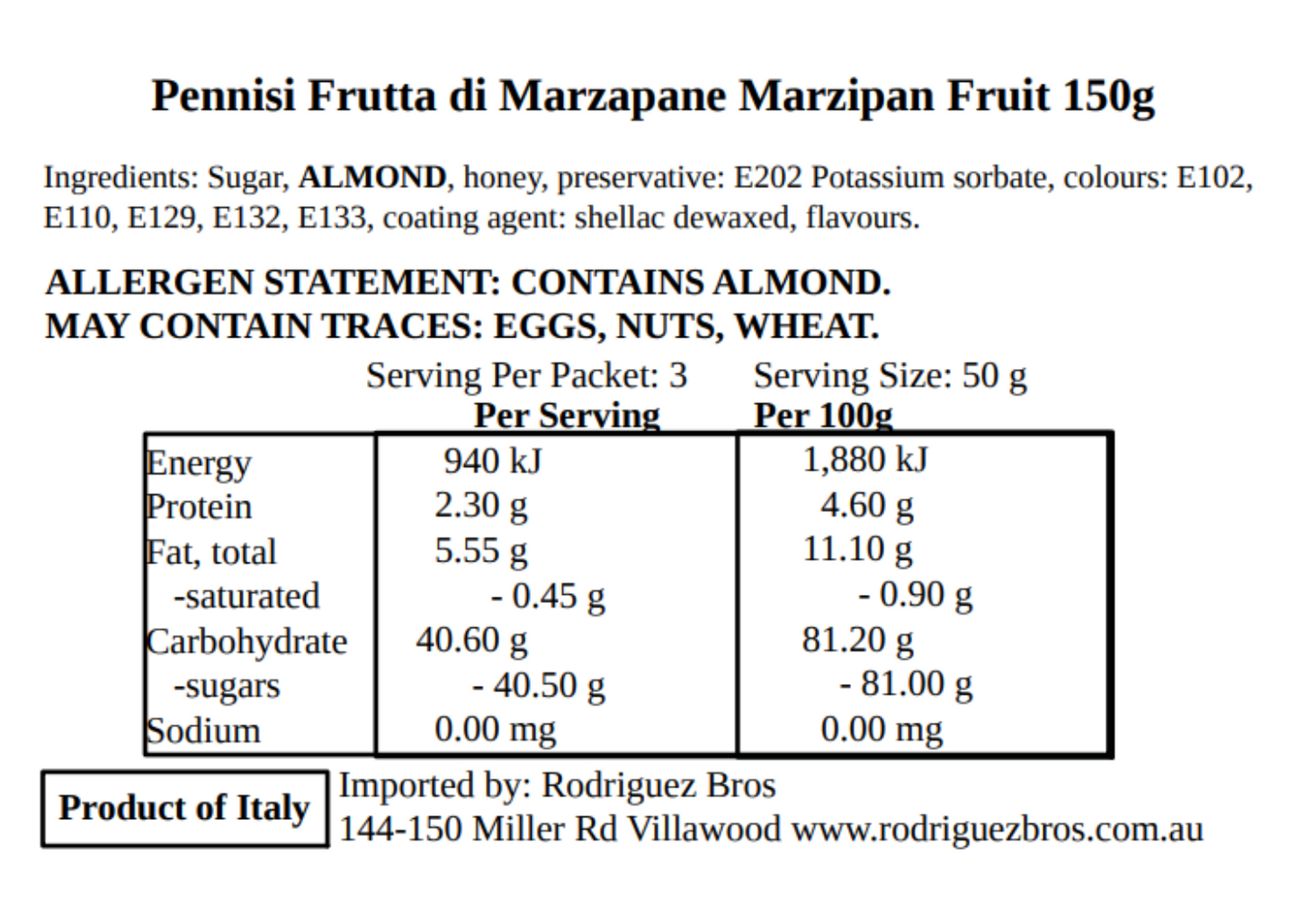 Pennisi Marzipan Fruit in Sicilian Terracotta Plate Fico de India 150g