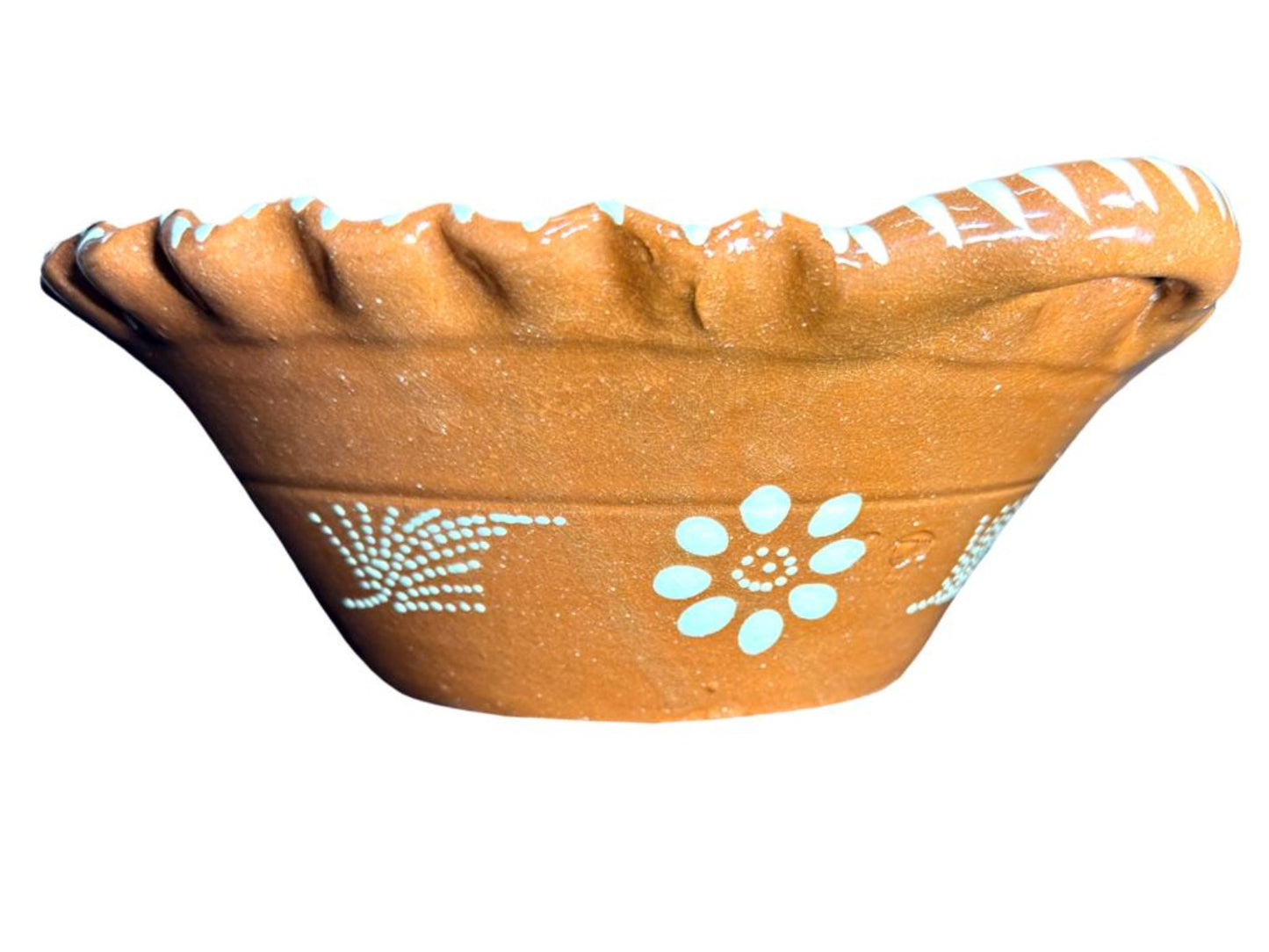 Ceramica Edgar Picas Portuguese Terracotta Serving Bowl 30cm