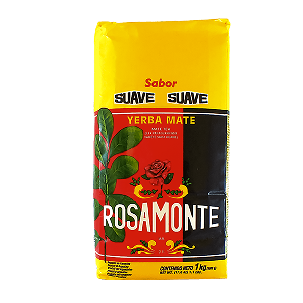 Rosamonte Yerba Mate sabor Suave 1kg