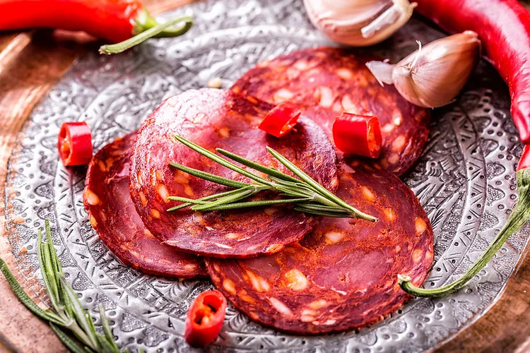 Salamanca Full Salami Approx 400g random weight packet. Regular price $15.00 AUD (You are guaranteed to receive at least 385g of product, equivalent price of $38.96 per kg.)