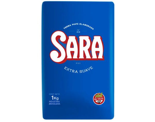 Sara Blue Extra Suave Yerba Mate 1kg