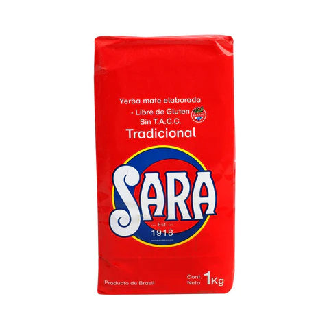 Sara Red Traditional Yerba Mate 1kg (Best Before 07-12-2025)