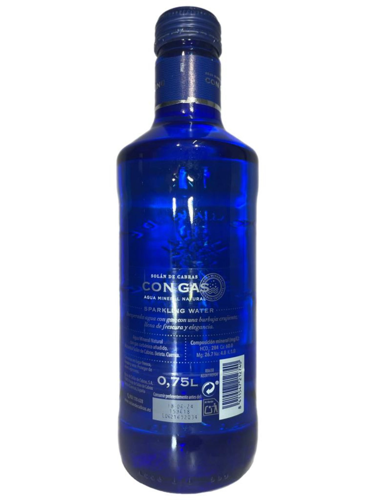 Solan De Cabras Agua Mineral Natural Sparkling Water 0.75L (Best Before 27-03-2026)