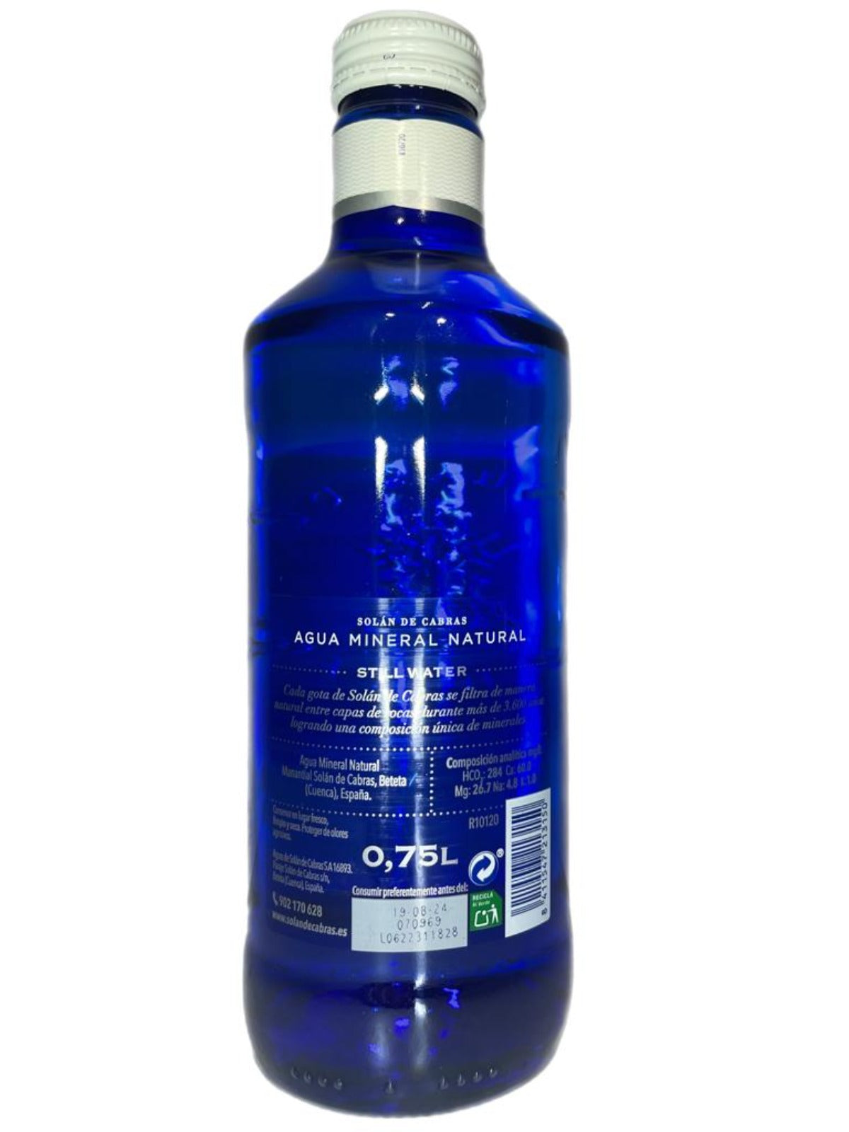 Solan De Cabras Agua Mineral Natural Still Water 0.75L (Best Before 27-03-2026)