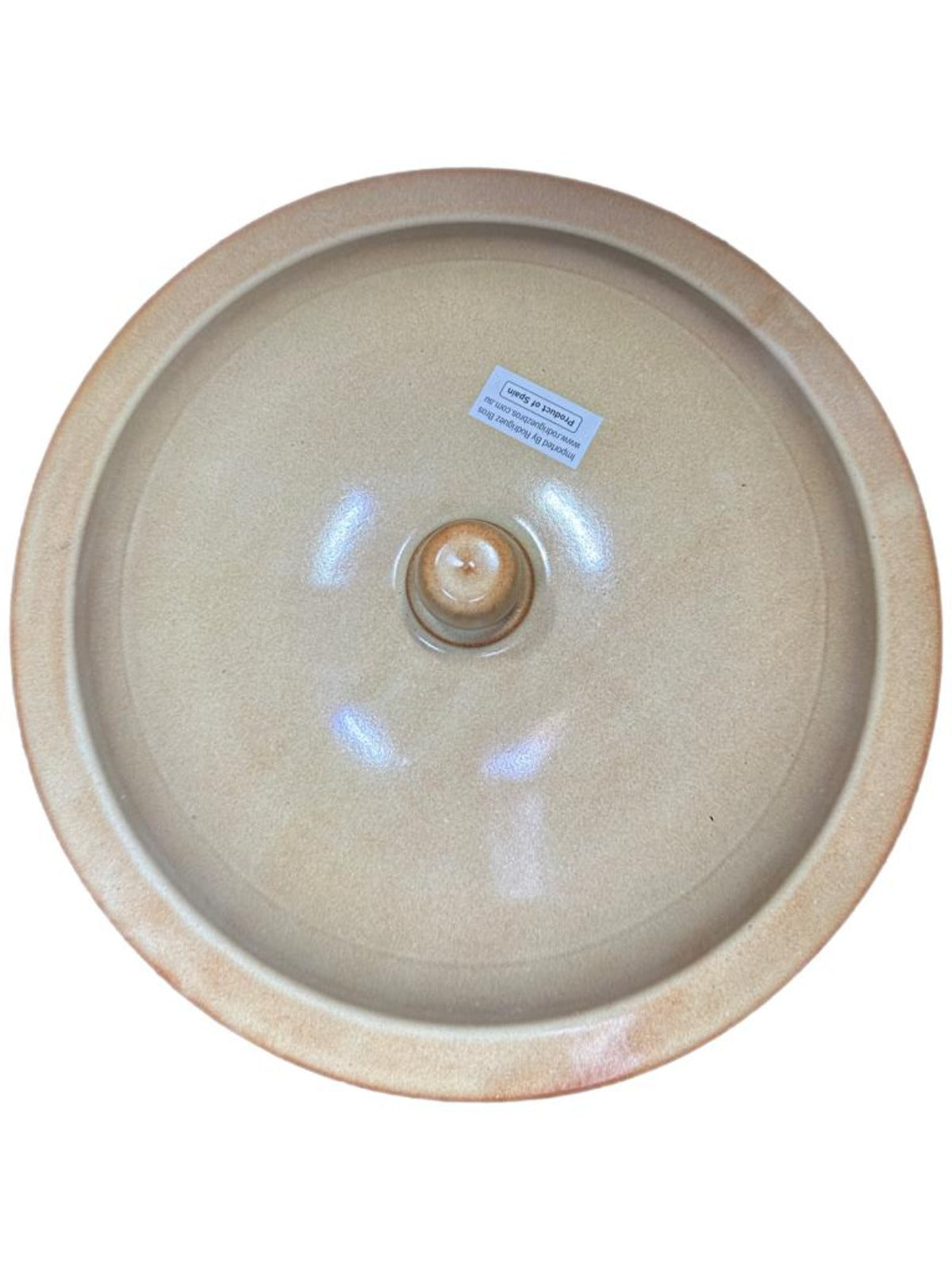 HP Padilla Spanish Terracotta Casserole Dish stone-wash glaze finish 6L 30cm