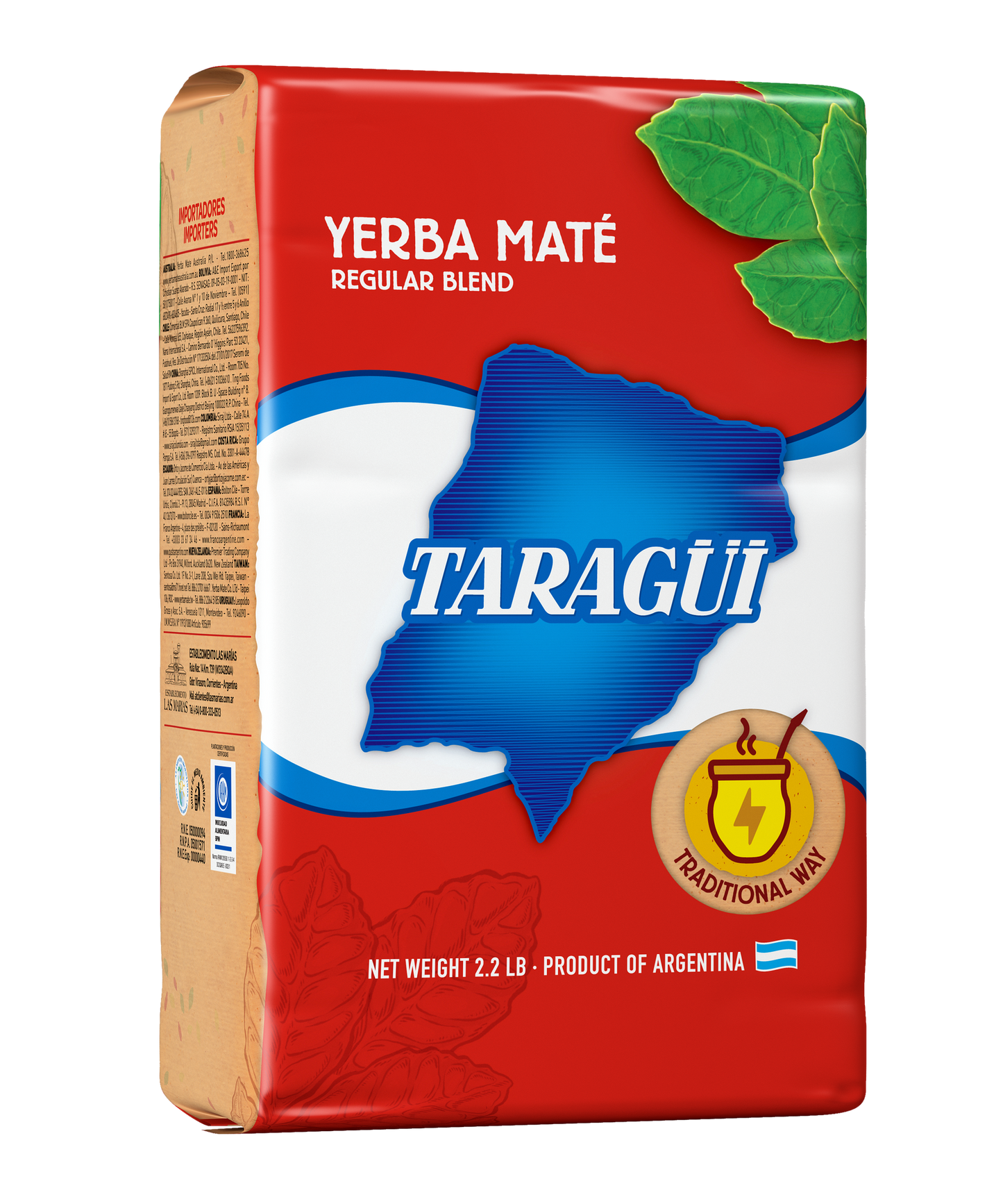 Taragui Yerba Mate Red 1kg (Best Before 31-05-2027)