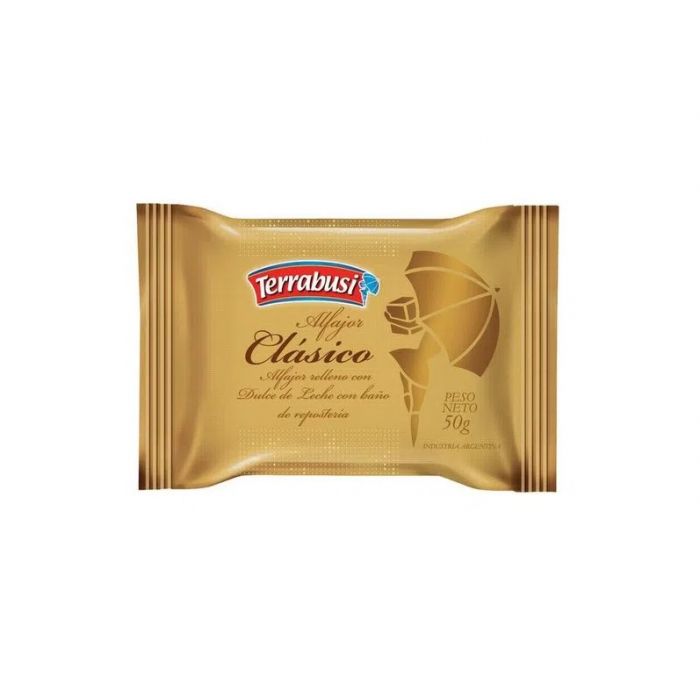 Terrabusi Alfajor con Dulce de Leche 50g