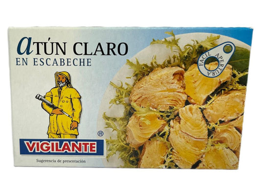 Vigilante Atun Claro en Escabeche Spain - Tuna in Pickled Sauce 111g