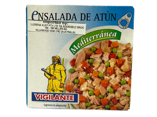 Vigilante Spanish Ensalada de Atun Mediterranea Mediterranean Tuna Salad