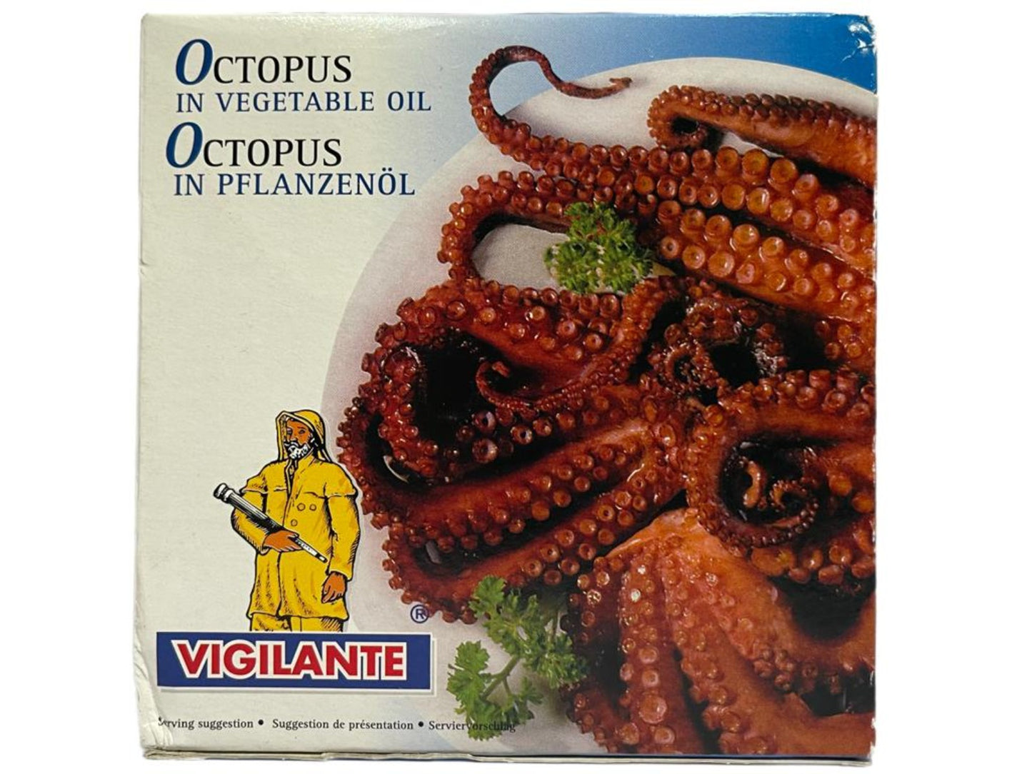 Vigilante Pulpo en Aceite Vegetal Octopus in Vegetable Oil 270g