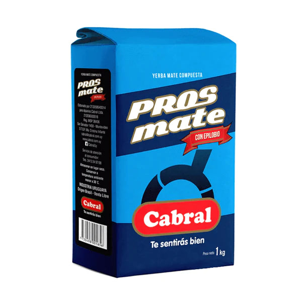 Yerba Mate Cabral Pros Mate 1kg