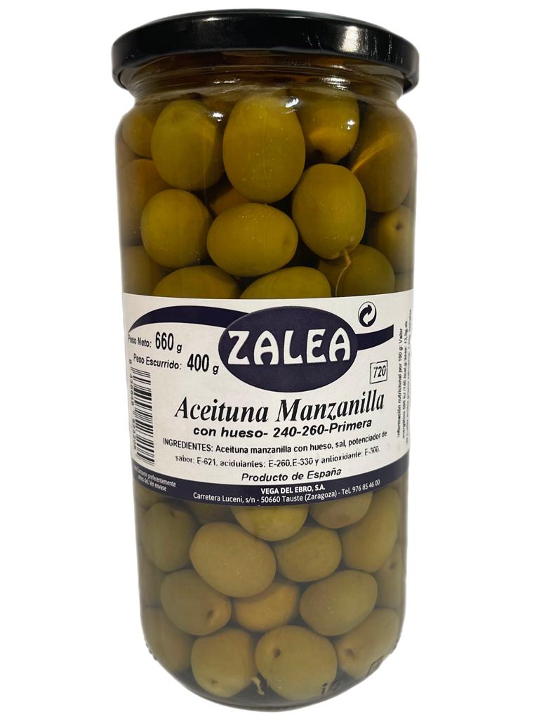 Zalea Aceitunas Manzanilla 660g (Best Before 21-10-2028)