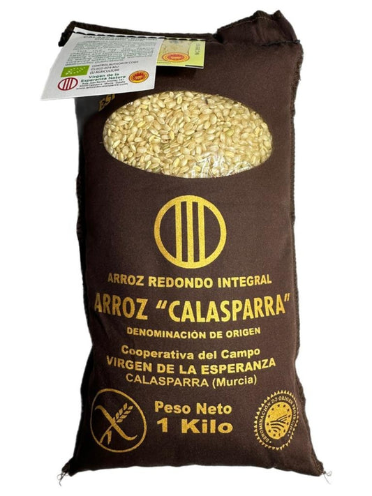 Virgen de la Esperanza Arroz Calasparra Spanish Calasparra Whole Grain Rice 1kg Best Before End of January 2024