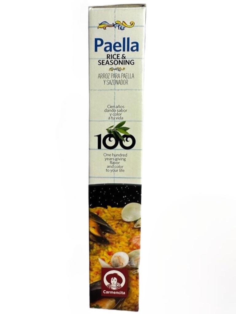 Carmencita Paella Rice And Seasoning 604g