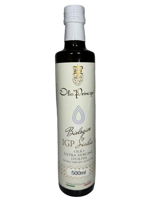 Olio Principe Sicilian Extra Virgin Organic Olive Oil  500ml